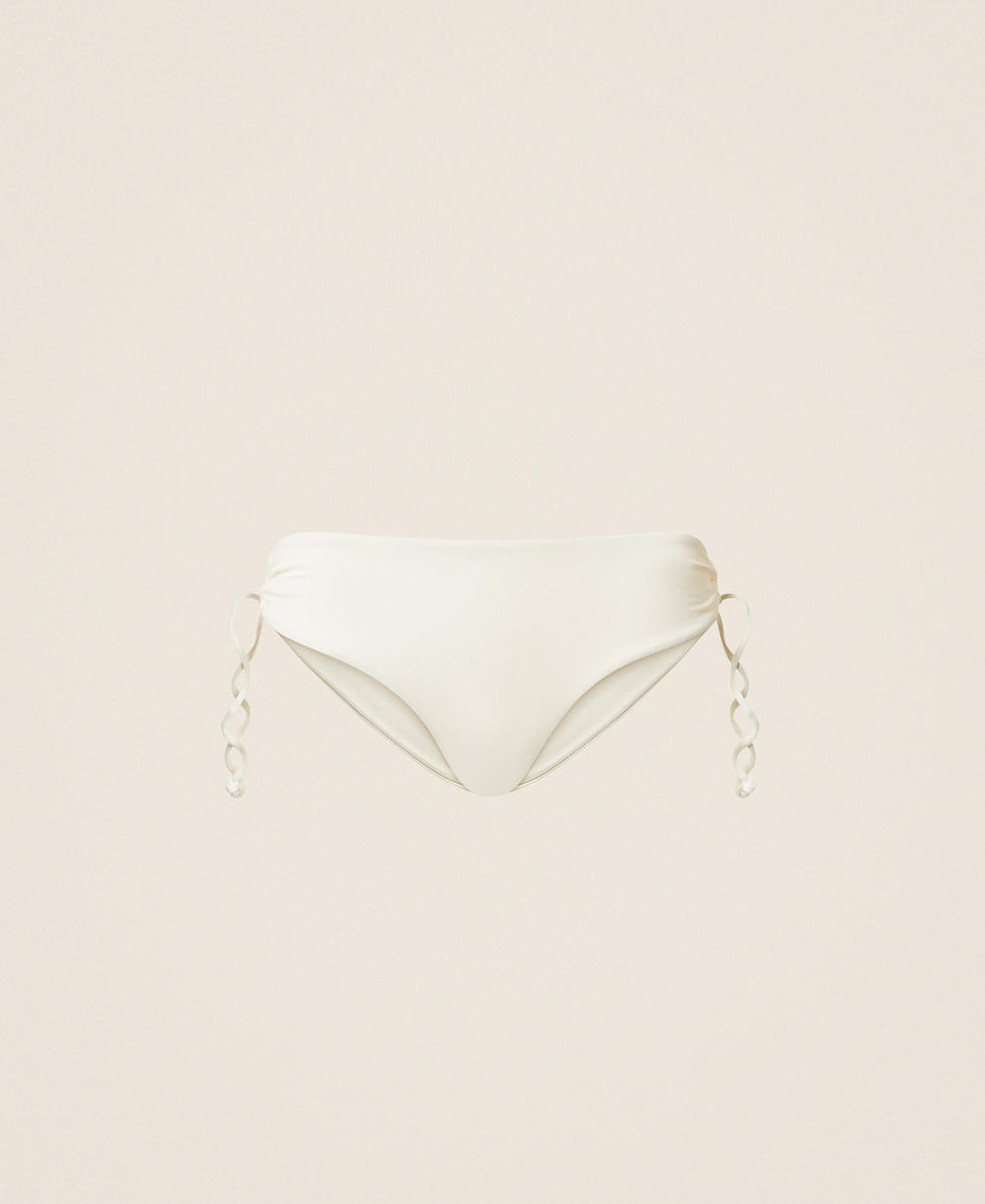 Slip de bain avec cordon de serrage
